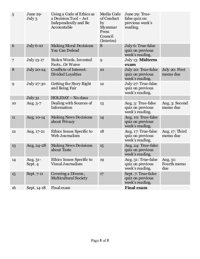 applied ethics syllabus ethical theory syllabus